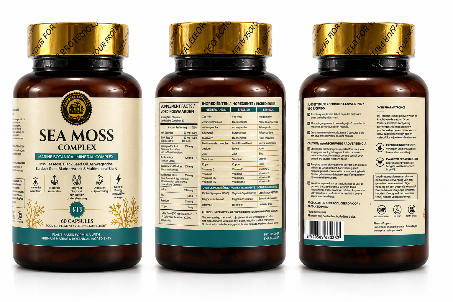 Sea Moss Complex – Premium Marine Botanical Formula - Image 2